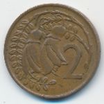 Новая Зеландия, 2 цента (1967 г.)