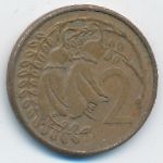 Новая Зеландия, 2 цента (1982 г.)