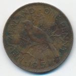 Новая Зеландия, 1 пенни (1951 г.)