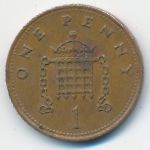 Великобритания, 1 пенни (1986 г.)