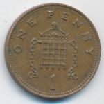 Великобритания, 1 пенни (1980 г.)