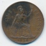 Великобритания, 1 пенни (1938 г.)