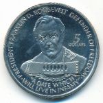 Niue, 5 долларов (1990 г.)