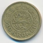 Denmark, 20 крон (1990 г.)
