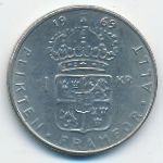 Швеция, 1 крона (1969 г.)