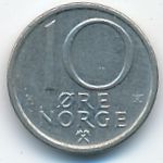 Норвегия, 10 эре (1982 г.)