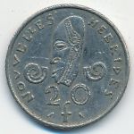 Новые Гебриды, 20 франков (1970 г.)