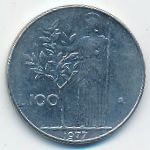 Italy, 100 лир (1977 г.)