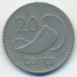 Фиджи, 20 центов (1975 г.)