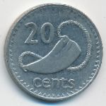 Фиджи, 20 центов (1990 г.)