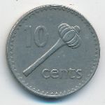 Fiji, 10 центов (1981 г.)