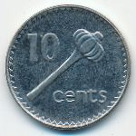 Fiji, 10 центов (1999 г.)