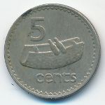 Фиджи, 5 центов (1979 г.)