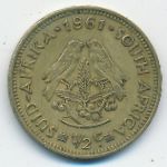 ЮАР, 1/2 цента (1961 г.)
