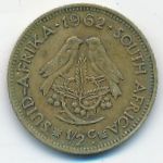 ЮАР, 1/2 цента (1962 г.)