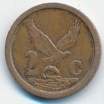 ЮАР, 2 цента (1991 г.)