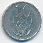 ЮАР, 10 центов (1974 г.)