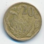 ЮАР, 20 центов (1994 г.)