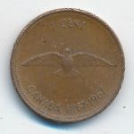 Canada, 1 цент (1967 г.)