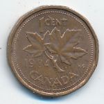 Canada, 1 цент (1984 г.)