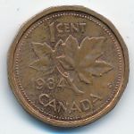 Canada, 1 цент (1984 г.)