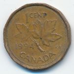 Canada, 1 цент (1994 г.)
