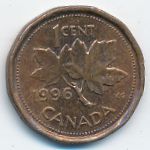 Canada, 1 цент (1996 г.)