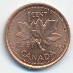 Canada, 1 цент (1997 г.)