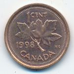 Canada, 1 цент (1998 г.)