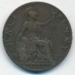 Great Britain, 1/2 пенни (1904 г.)
