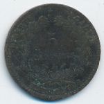 Франция, 5 сентим (1882 г.)