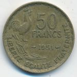 Франция, 50 франков (1951 г.)