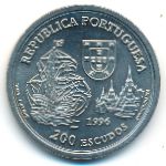 Portugal, 200 эскудо (1996 г.)