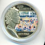 Guernsey, 50 пенсов (2014 г.)