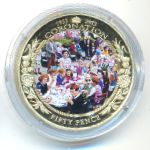 Jersey, 50 пенсов (2013 г.)