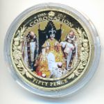 Guernsey, 50 пенсов (2013 г.)