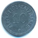 Bingen (Rhein), 10 пфеннигов (1918 г.)
