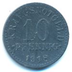Braunschweig, 10 пфеннигов (1918 г.)