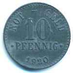 Braunschweig, 10 пфеннигов (1920 г.)