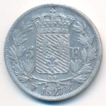 Франция, 5 франков (1827 г.)