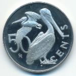 Виргинские острова, 50 центов (1974 г.)