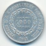 Бразилия, 1000 рейс (1861 г.)