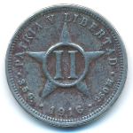 Cuba, 2 сентаво (1916 г.)