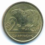 Uruguay, 2 песо (2012 г.)