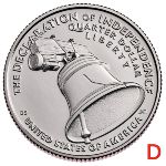USA, 1/4 доллара (2026 г.)