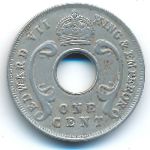 East Africa, 1 цент (1909 г.)