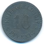 Cassel, 10 пфеннигов (1917 г.)