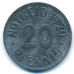 Cassel, 20 пфеннигов (1920 г.)