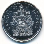Canada, 50 центов (2025 г.)