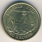 Denmark, 20 kroner, 2009